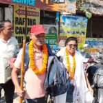 चारधाम यात्रा का आगाज: महाराष्ट्र-दक्षिण भारत के 7 सीनियर सिटीजन पैदल निकले धामों की ओर